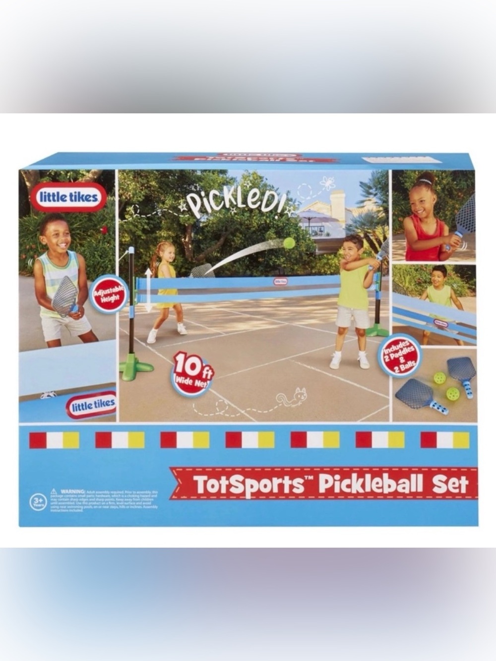 Little Tikes Toy Sports Pickleball 6 Piece Set 
New in Box